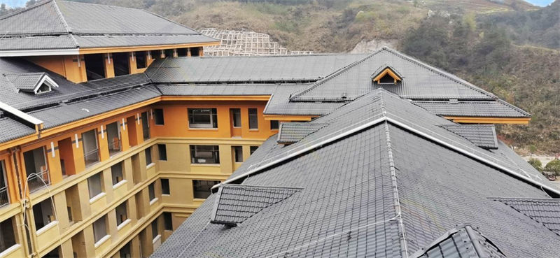 大理树脂瓦:解决屋面漏水的理想选择